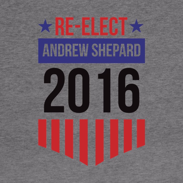 Re-Elect Andrew Shepard 2016 (Badge) by PsychicCat